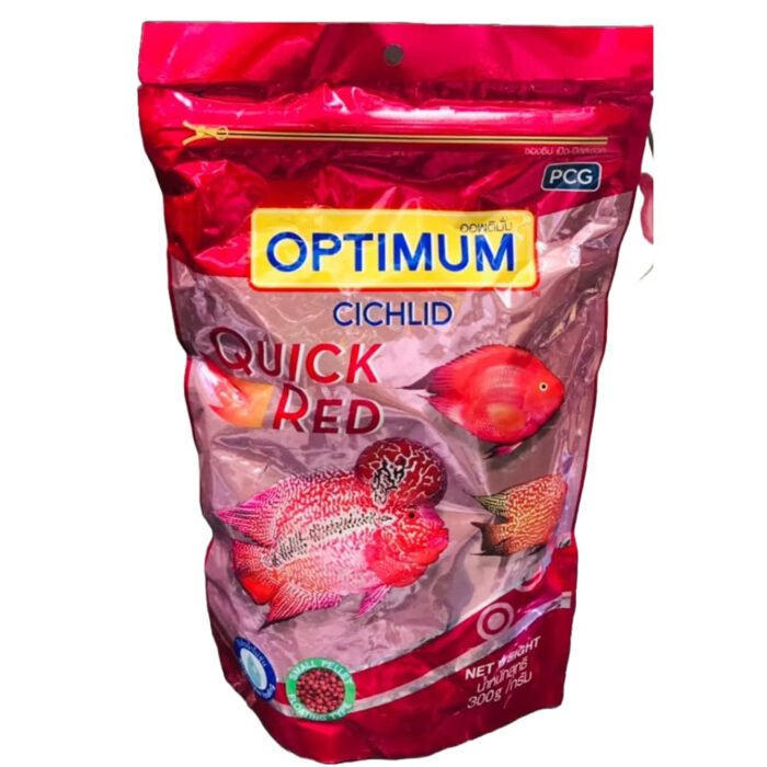 Optimum Hi red 300gms Fish Food - Image 1